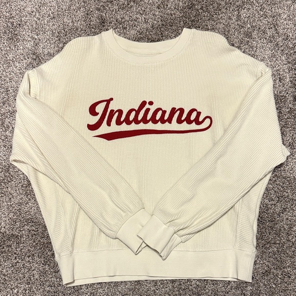 Thread & Supply Indiana Ribbed Cream Top - Picture 1 of 3